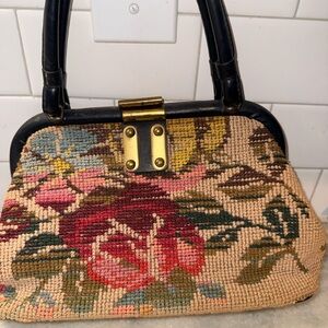 Vintage Empress 1950’s Needlepoint Handbag